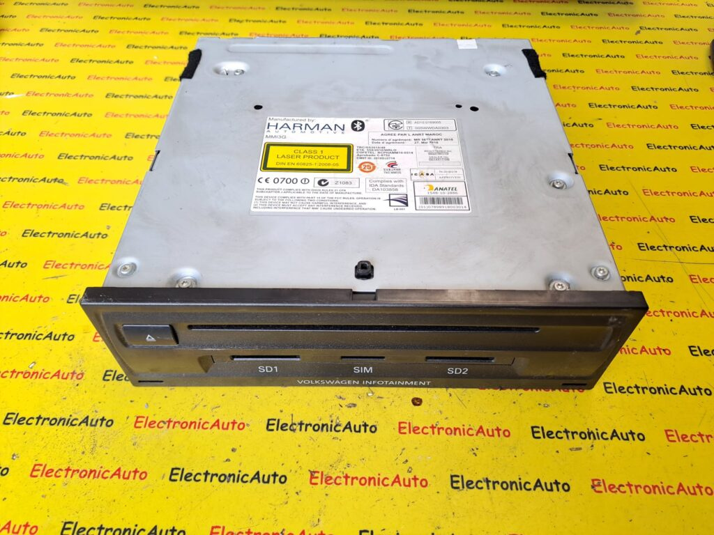 Unitate navigatie VOLKSWAGEN TOUAREG, 7P6035670A, 7P6035670A,