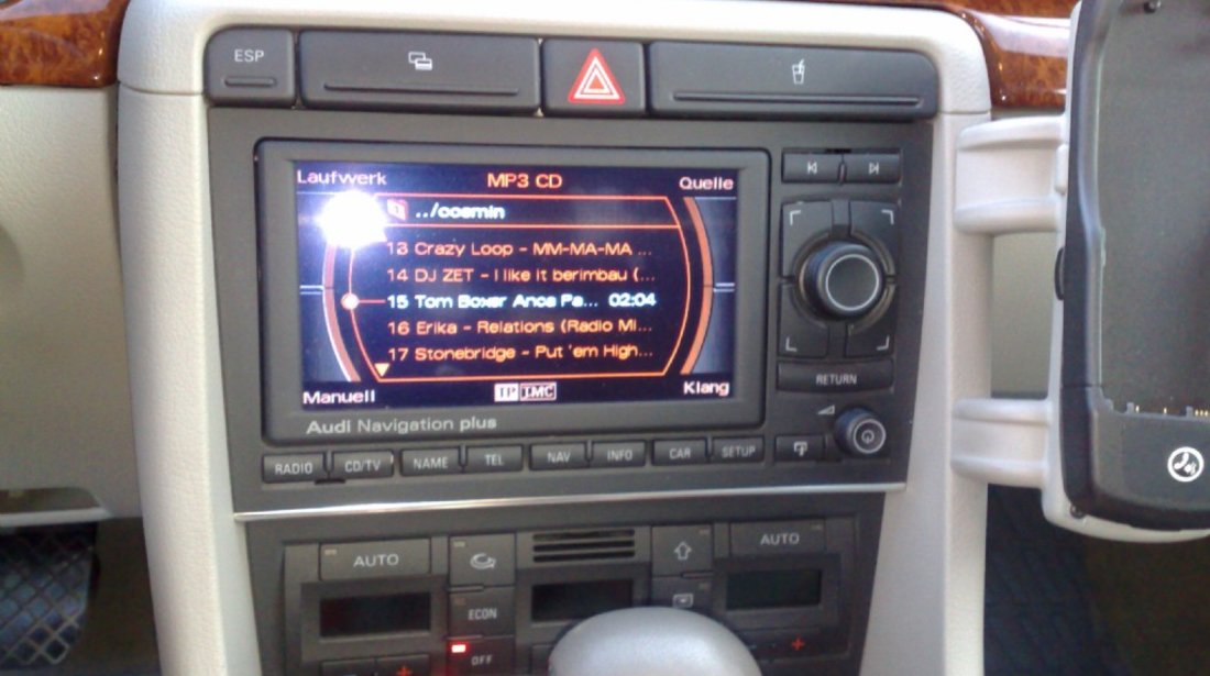 Unitate Navigation Plus MMI cu DVD, MP3, Audi A4 2002-2008 originala