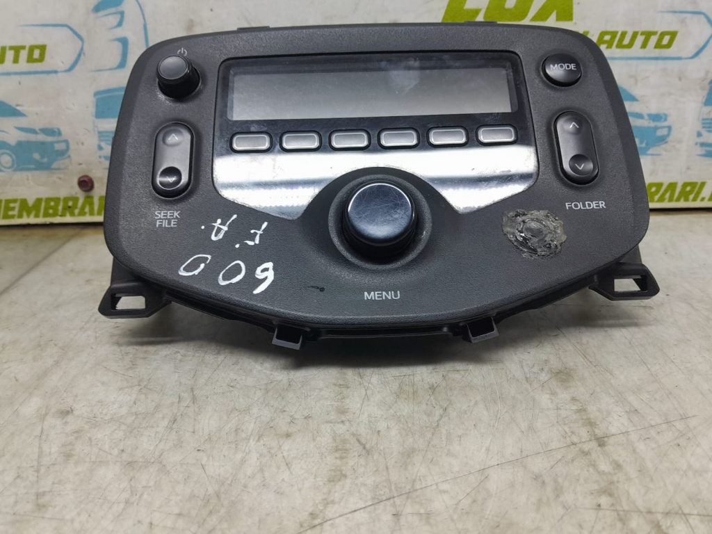 Unitate radio 86120-0h040 Toyota Aygo 2 [2014 - 2020] 1.0 benzina 1KRFE