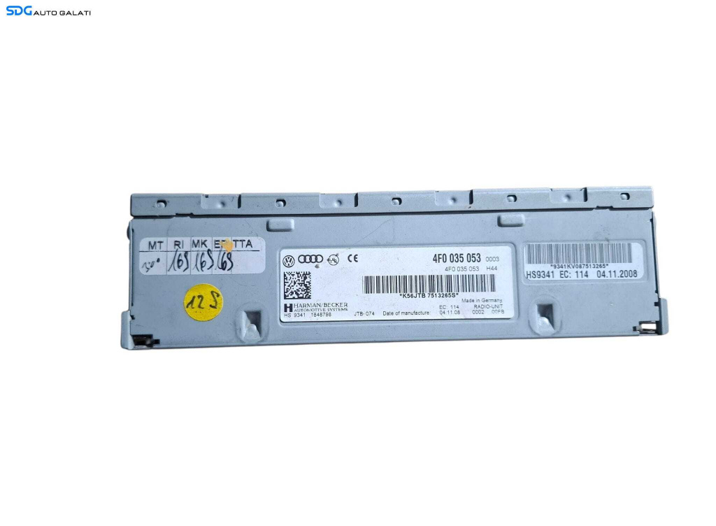 Unitate Radio Amplificator Sunet Audio Audi A6 C6 2009 - 2011 Cod 4F0035053 [L6405]