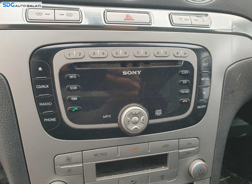 Unitate Radio CD CD Player AUX Sony CDX Ford Kuga 2008 - 2013 [K5201]