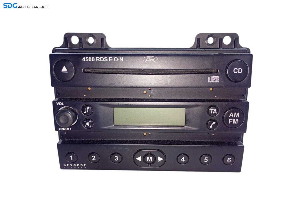 Unitate Radio CD Player 4500 RDS Ford Fiesta 2002 - 2008 Cod 2S61-18C815-AF [L6240]