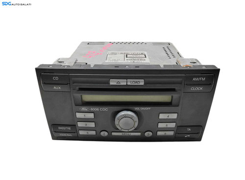 Unitate Radio CD Player 6006 CDC Ford Fiesta 5 MK5 2002 - 2008 Cod 6C1T-18C815-BJ [L6252]
