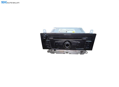 Unitate Radio CD Player Audi Concert Audi A5 8T 2009 - 2017 Cod 8T2035186P [L5588]