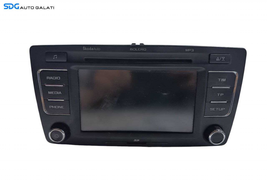 Unitate Radio CD Player Aux Auxiliar BOLERO Skoda Fabia 2 2007 - 2014 [L6583]