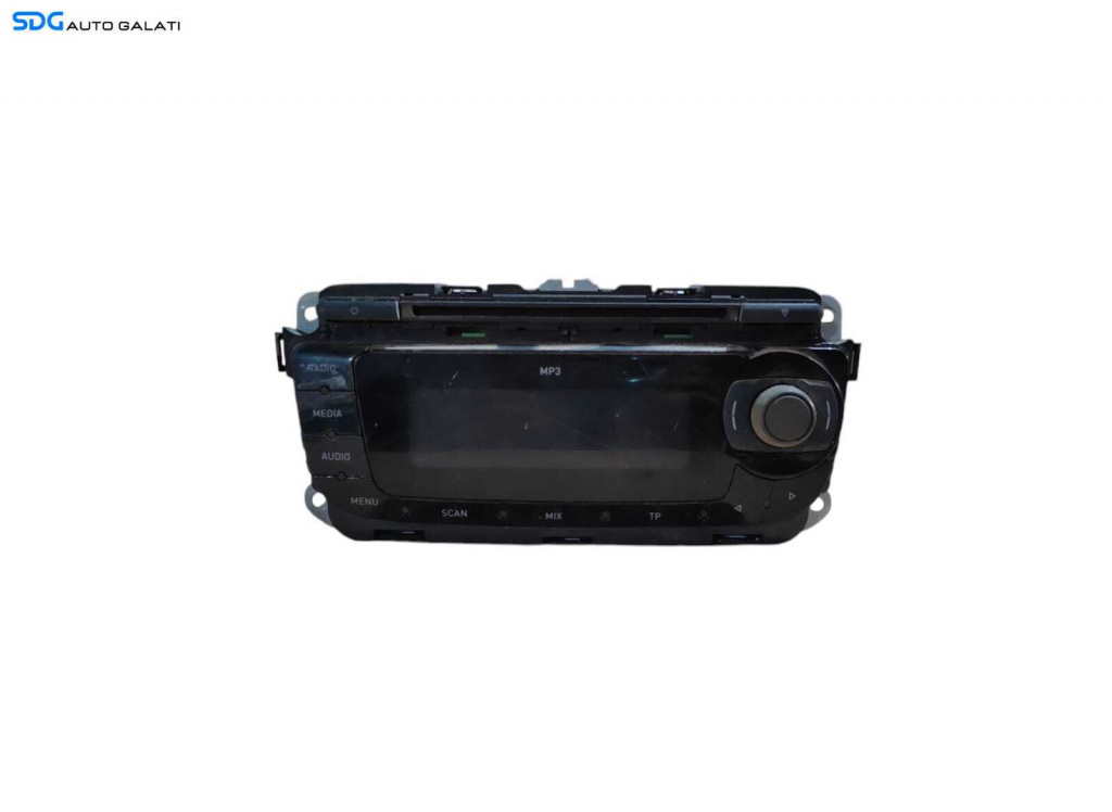 Unitate Radio CD Player Blaupunkt Seat Leon 1P Facelift FL 2008 - 2013 Cod 1P0035153B [L5632]