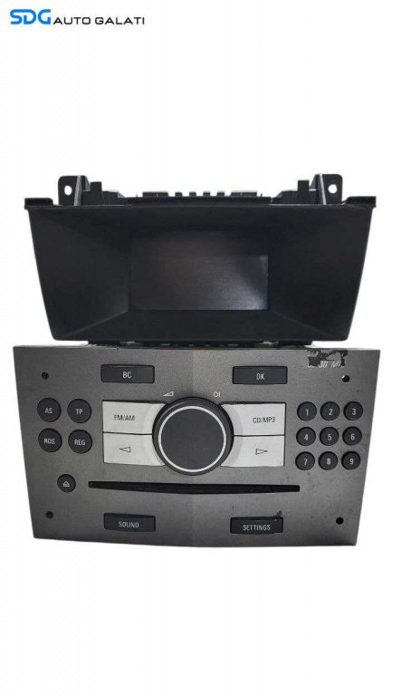 Unitate Radio CD Player CD30 cu Display Opel Zafira B 2005 - 2011 Cod 344183129 13190742 13208089 56...