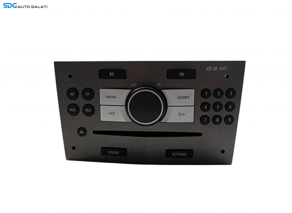 Unitate Radio CD Player CD30 MP3 Opel Astra H 2004 - 2010 Cod 13190742 [LC0856]