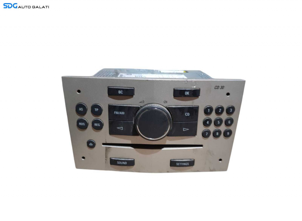 Unitate Radio CD Player CD30 Opel Astra H 2004 - 2010 Cod 13263051 [L5580]