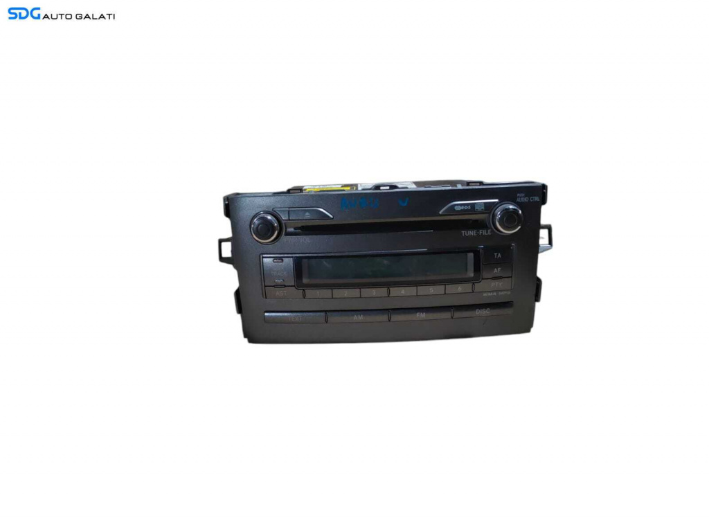 Unitate Radio CD Player cu MP3 Toyota Auris 2006 - 2012 Cod 86120-02520 [L5600]