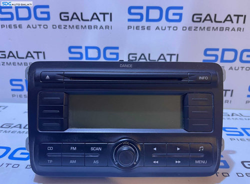 Unitate Radio CD Player DANCE Skoda Fabia 2 2007 - 2014 Cod 5J0035161A [L5581]