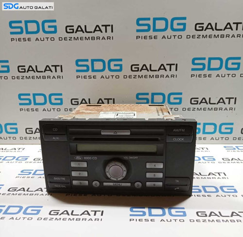 Unitate Radio CD Player Ford Fiesta MK 5 2002 - 2008 Cod 6S61-18C815-AF 033539 [2442]
