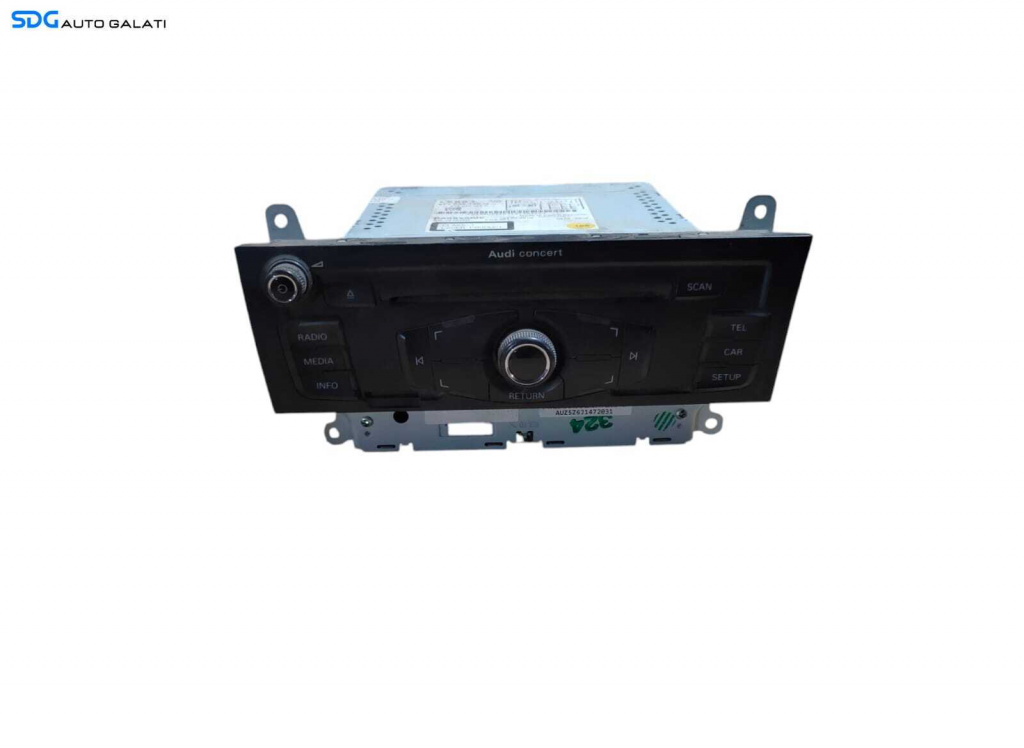 Unitate Radio CD Player Media Audi A4 B8 2008 - 2016 Cod 8T2035186Q [L5599]