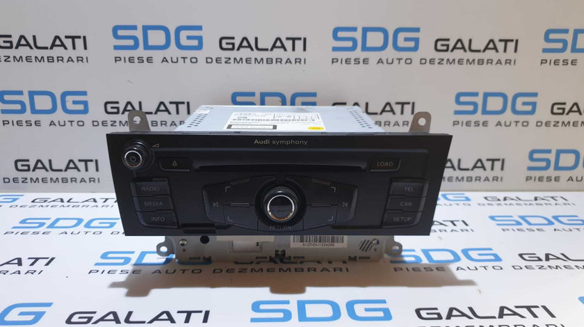 Unitate Radio CD Player Media Audi A5 2008 - 2017 Cod 8T2035195AB