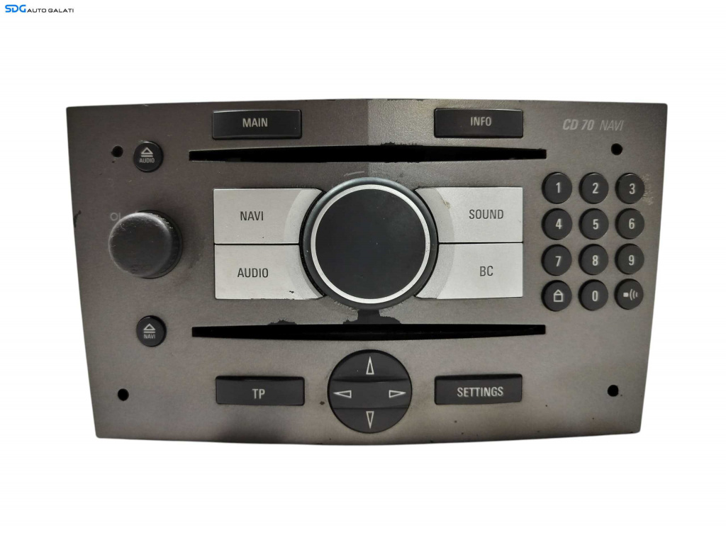 Unitate Radio CD Player Navi Navigatie GPS CD70 Opel Vectra C 2002 - 2008 Cod 13157570 [L6244]