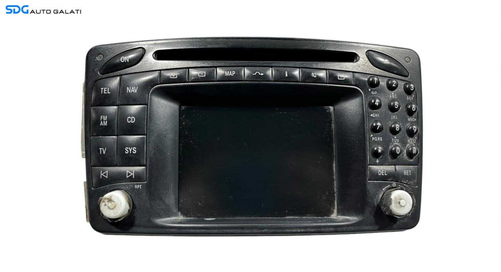 Unitate Radio CD Player Navi Navigatie Mercedes Clasa C Class W203 2001 - 2004 Cod A2038209689 [L5759]