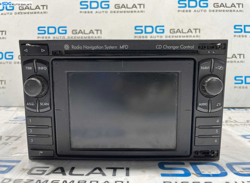 Unitate Radio CD Player Navigatie Blaupunkt GMBH Volkswagen Passat B5.5 2001 - 2005 Cod 3B0035191G 7...