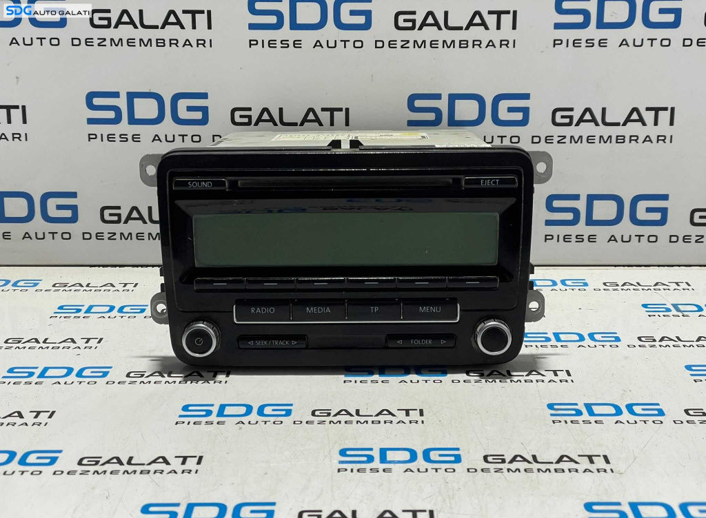 Unitate Radio CD Player RCD 310 Seat Leon 1P FL Facelift 2008 - 2013 Cod 5M0035186AA [L3085]