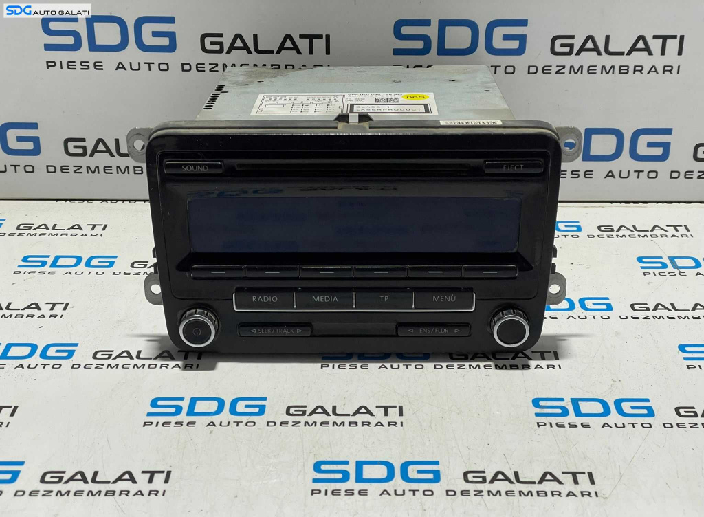 Unitate Radio CD Player RCD 310 Skoda Fabia 2 2007 - 2014 Cod 1K0035186AQ [L3086]