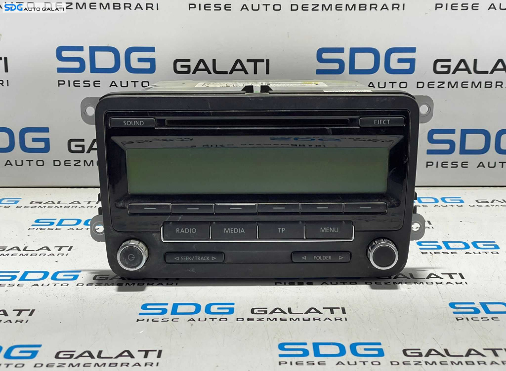 Unitate Radio CD Player RCD 310 Volkswagen Scirocco 2008 - 2015 Cod 5P0035186B [L2937]