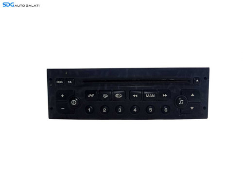 Unitate Radio CD Player Siemens VDO Peugeot Partner 2002 - 2008 Cod 96545978 [L6237]