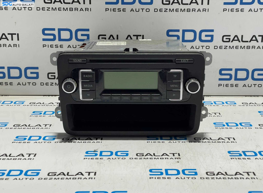 Unitate Radio CD Player U L V W MP3 Seat Toledo 3 FL Facelift 2008 - 2013 Cod 5K0035156A 5K0035156B [L3103]