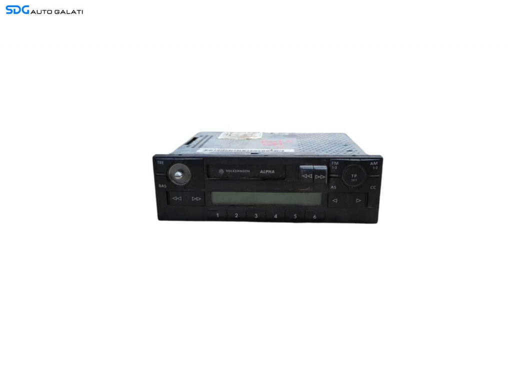 Unitate Radio cu Caseta Alpha Volkswagen Lupo 1998 - 2005 Cod 6X0035153A [L5631]