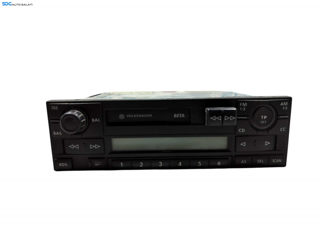 Unitate Radio cu Caseta BETA Blaupunkt Volkswagen Bora 1998 - 2005 Cod 1J0035152F [L6200]