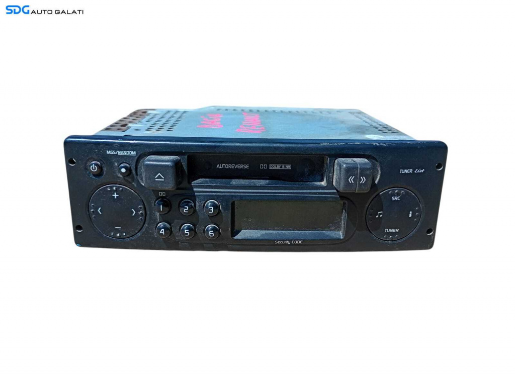 Unitate Radio cu Caseta Dacia Logan 1 2004 - 2012 Cod 8200057676 [LC1097]