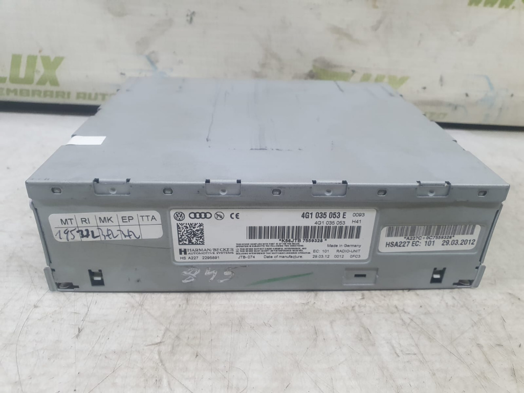 Unitate radio gps navigatie 4g1035053e Audi A4 B8/8K [facelift] [2011 - 2016]