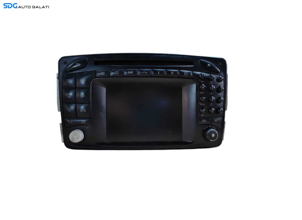 Unitate Radio Navigatie Navi GPS Mercedes Clasa C Class W203 2001 - 2007 Cod A2038209689 [L5624]