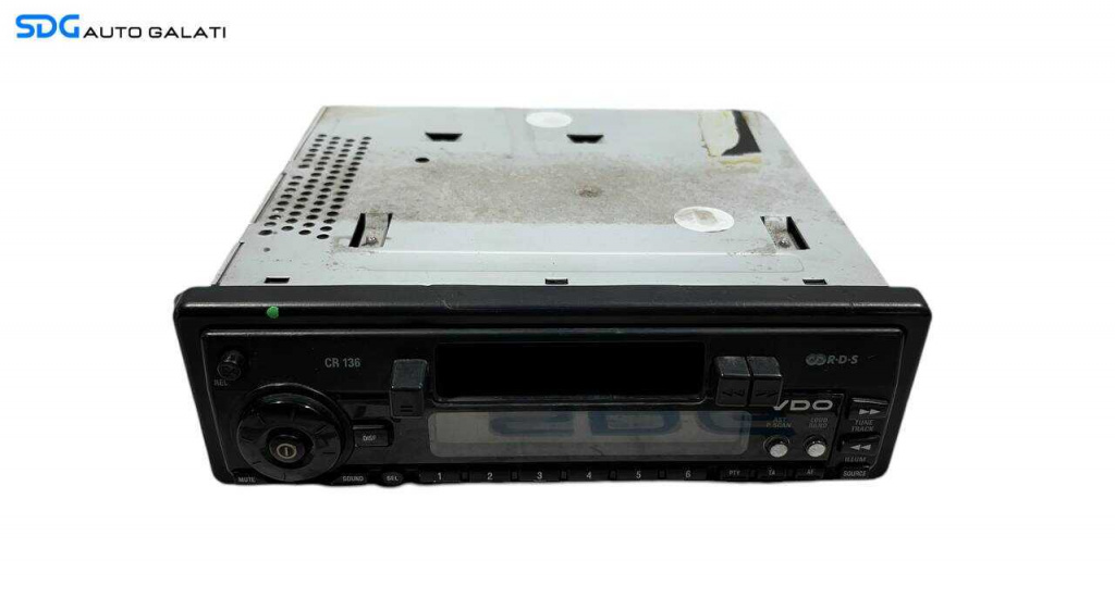 Unitate Radio Player Card After Market Multimarca VDO CR 136 Volkswagen Polo Audi Skoda Seat Peugeot Citroen Dacia Renault Ford 2008 - 2014 Cod 5189010950310 [L5956]
