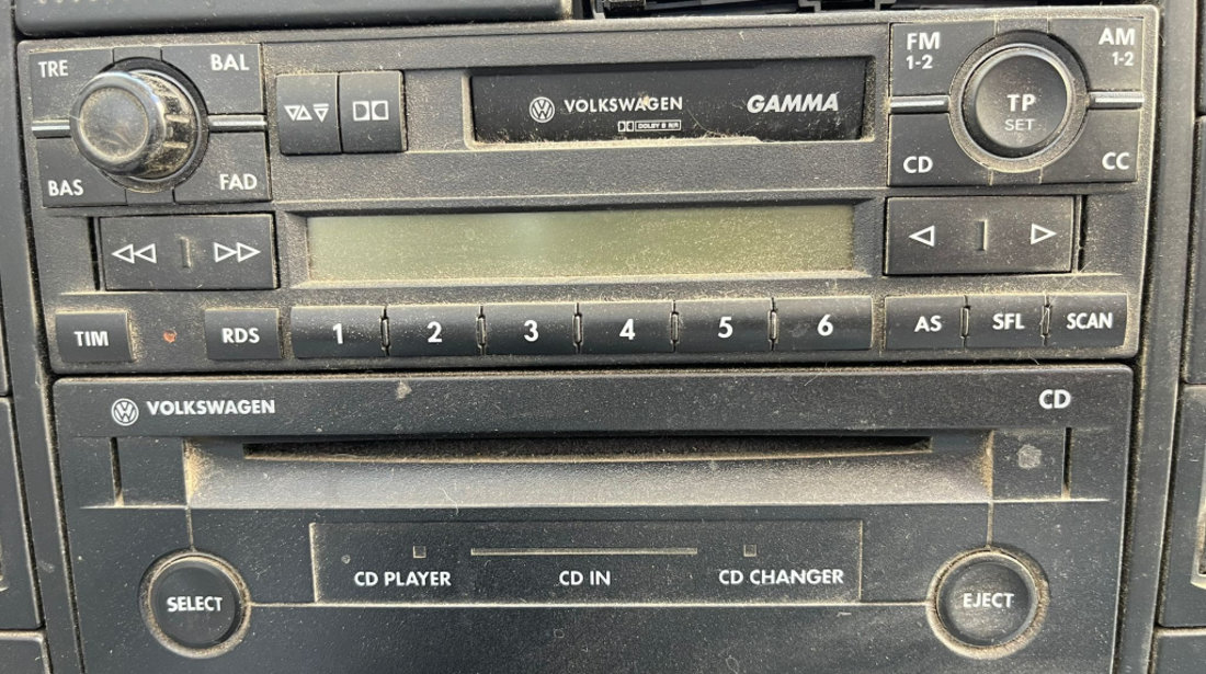 Unitate Radio Player cu Magazie CD Volkswagen Sharan 1996 - 2010 Cod rcdpsdgbvs2