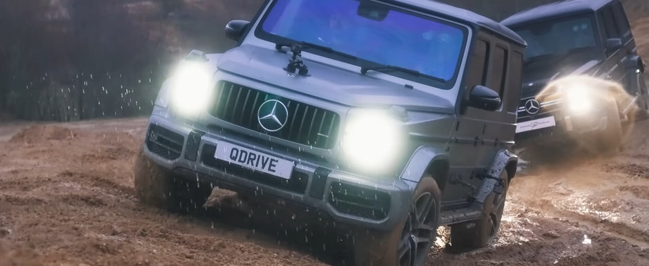 Unul costa 70.000 de lire, celalalt... cu peste 100.000 de lire mai mult. Test comparativ intre noul si vechiul Mercedes G 63 AMG