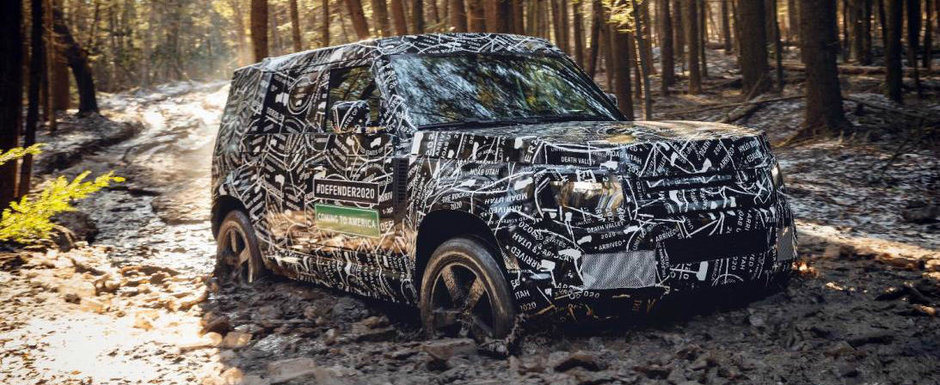 Unul dintre cele mai asteptate off-roadere ale anului. LAND ROVER vorbeste despre lansarea noului Defender