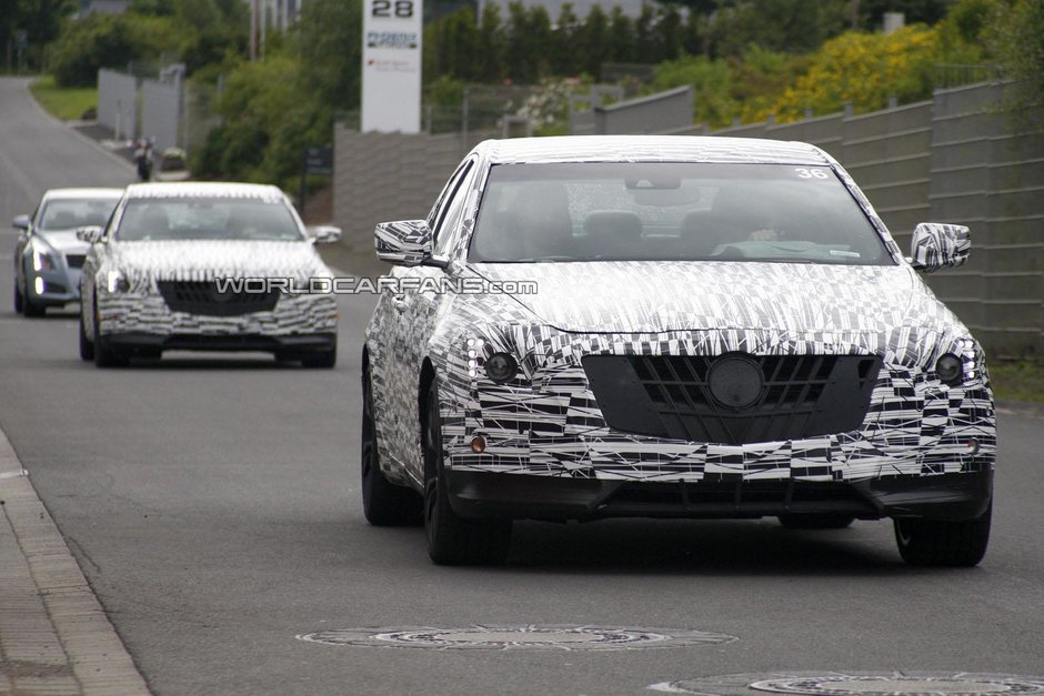 Urmatorul Cadillac CTS, surprins in apropiere de Nurburgring