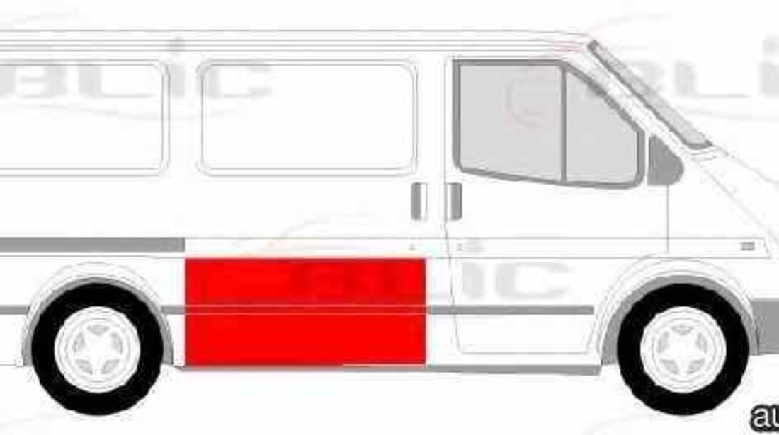 Usa caroserie FORD TRANSIT caroserie T BLIC 6508-01-2515158P