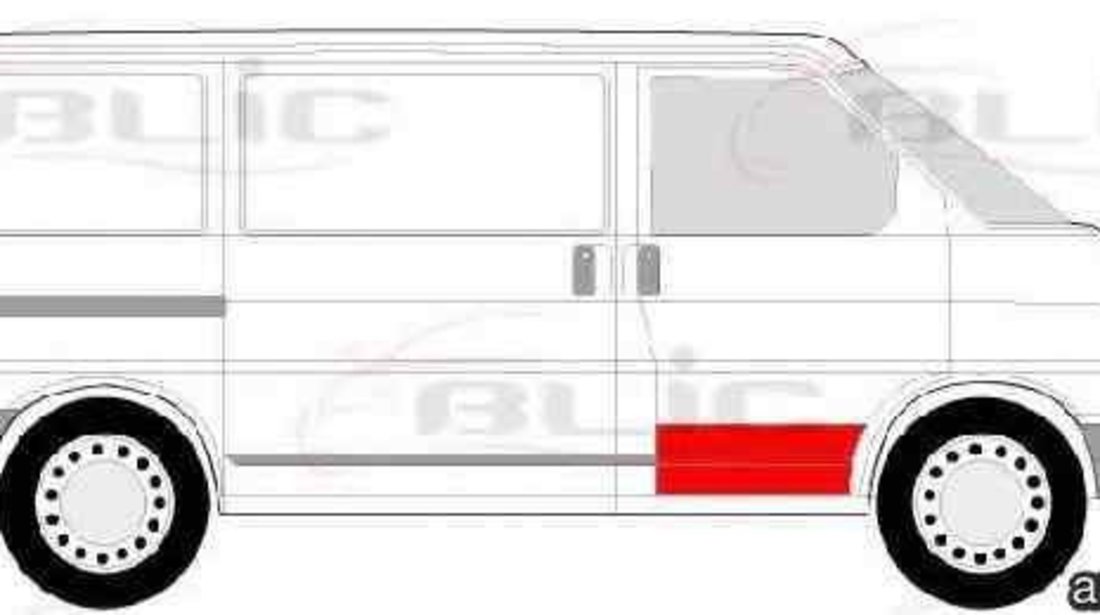 Usa, caroserie VW TRANSPORTER IV bus (70XB, 70XC, 7DB, 7DW) BLIC 6015-00-9558122P