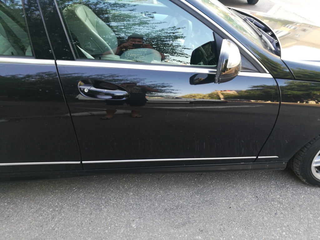 Usa dreapta fata Mercedes C class w204 neagra