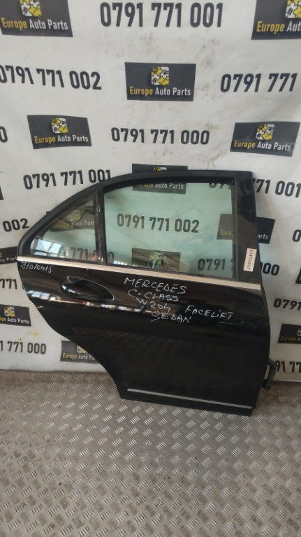 Usa dreapta spate goala Mercedes C-Klass W204 2.2 CDI 170Cp/125 kW,cod motor OM651911 ,an 2013