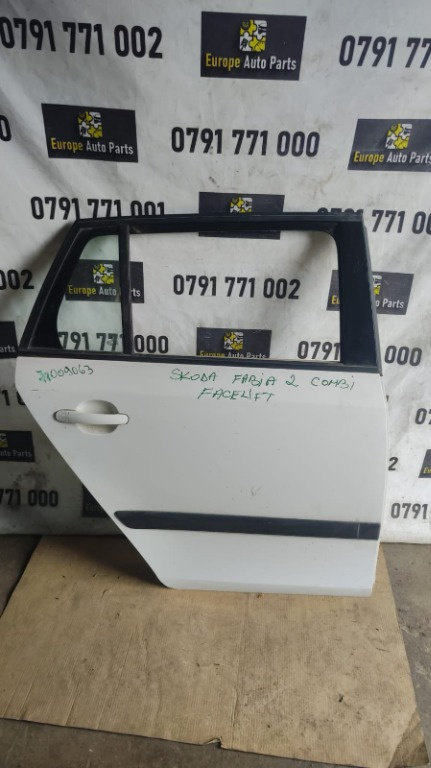 Usa dreapta spate goala Skoda Fabia 2 1.2TSI facelift combi an de fabricatie 2011