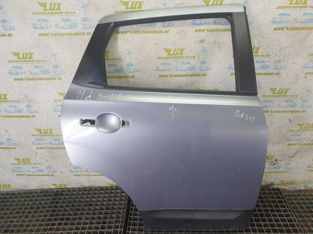 Usa dreapta spate Nissan Qashqai J10 [facelift] [2010 - 2014] 1.5 dci k9k430