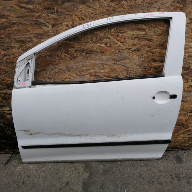 Usa / Portiera Alb,fata,stanga VW FOX (5Z1, 5Z3) 2003 - 2011