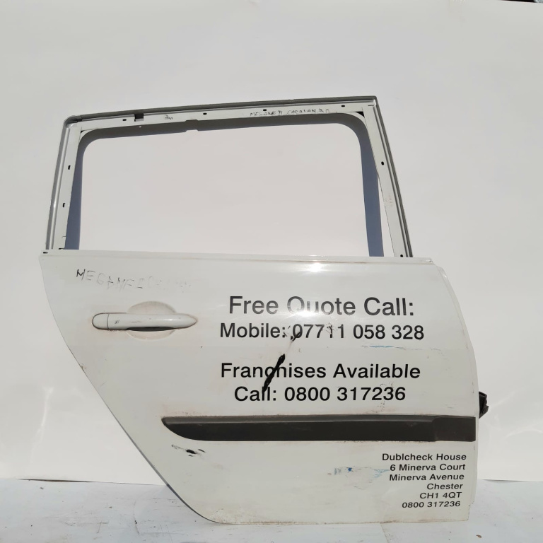 Usa / Portiera Alb Renault MEGANE 2 2002 - 2010