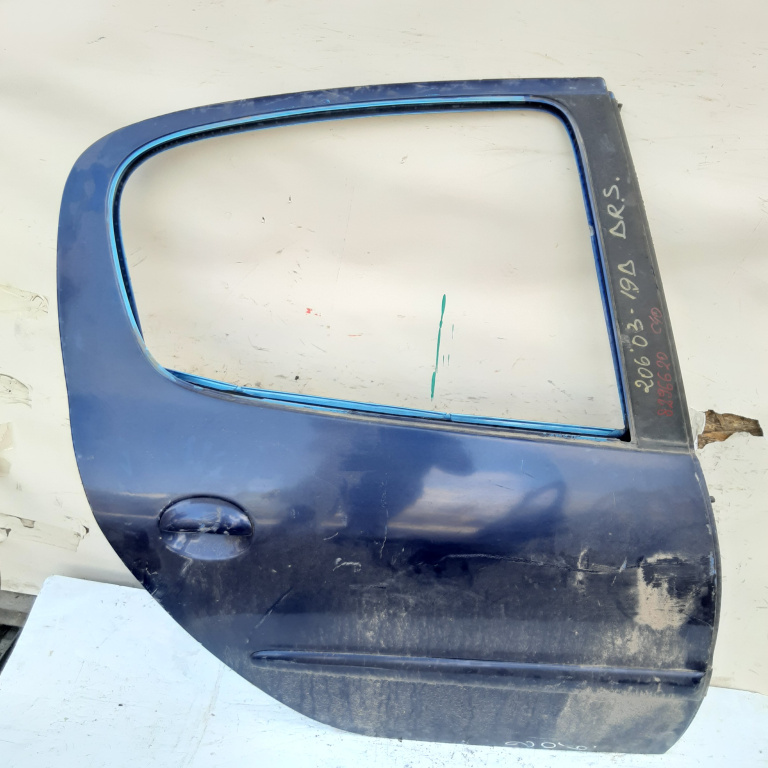 Usa / Portiera Albastru,spate,dreapta Peugeot 206 1998 - 2013