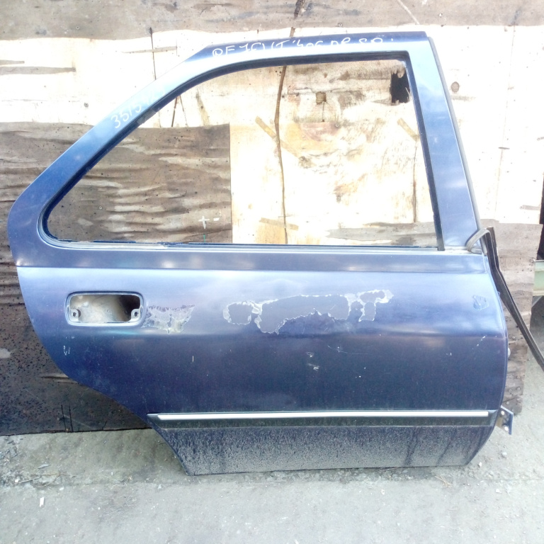 Usa / Portiera Albastru,spate,dreapta,sedan / Berlina Peugeot 406 1995 - 2004