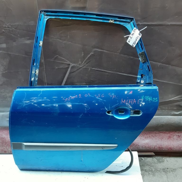 Usa / Portiera Albastru,spate,stanga Renault SCENIC 2 (JM0/1) 2003 - 2009