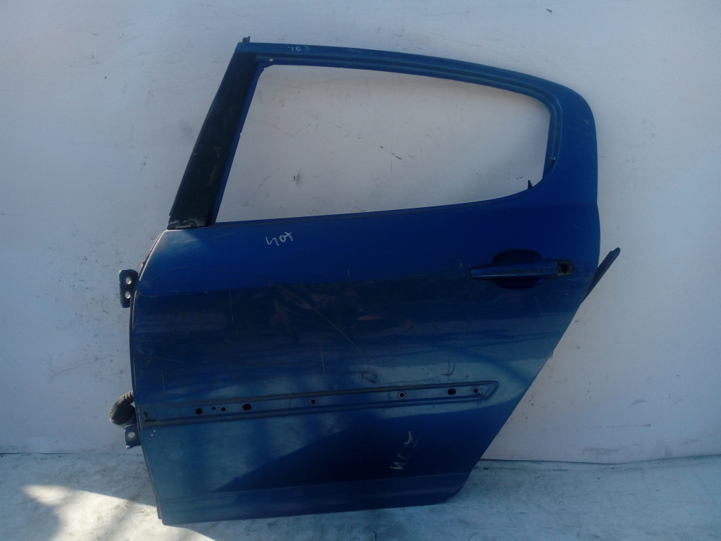 Usa / Portiera Albastru,spate,stanga,sedan / Berlina Peugeot 407 2004 - 2011