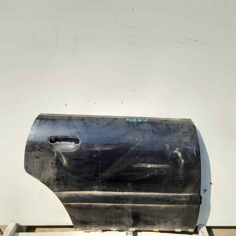 Usa / Portiera Audi A4 B5 (8D) 1994-2001 Negru Spate Dreapta