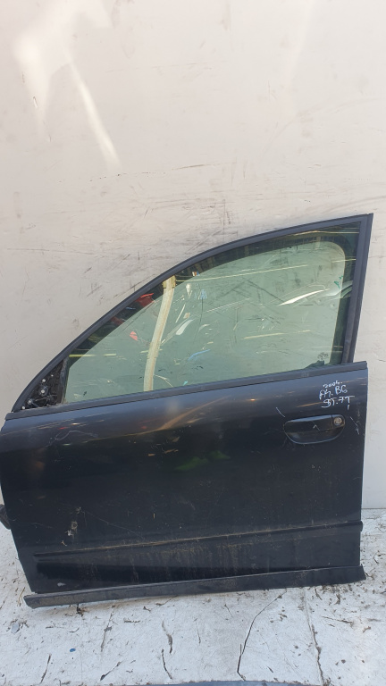 Usa / Portiera Audi A4 B6 (8E) 2000-2004 Negru Fata Stanga